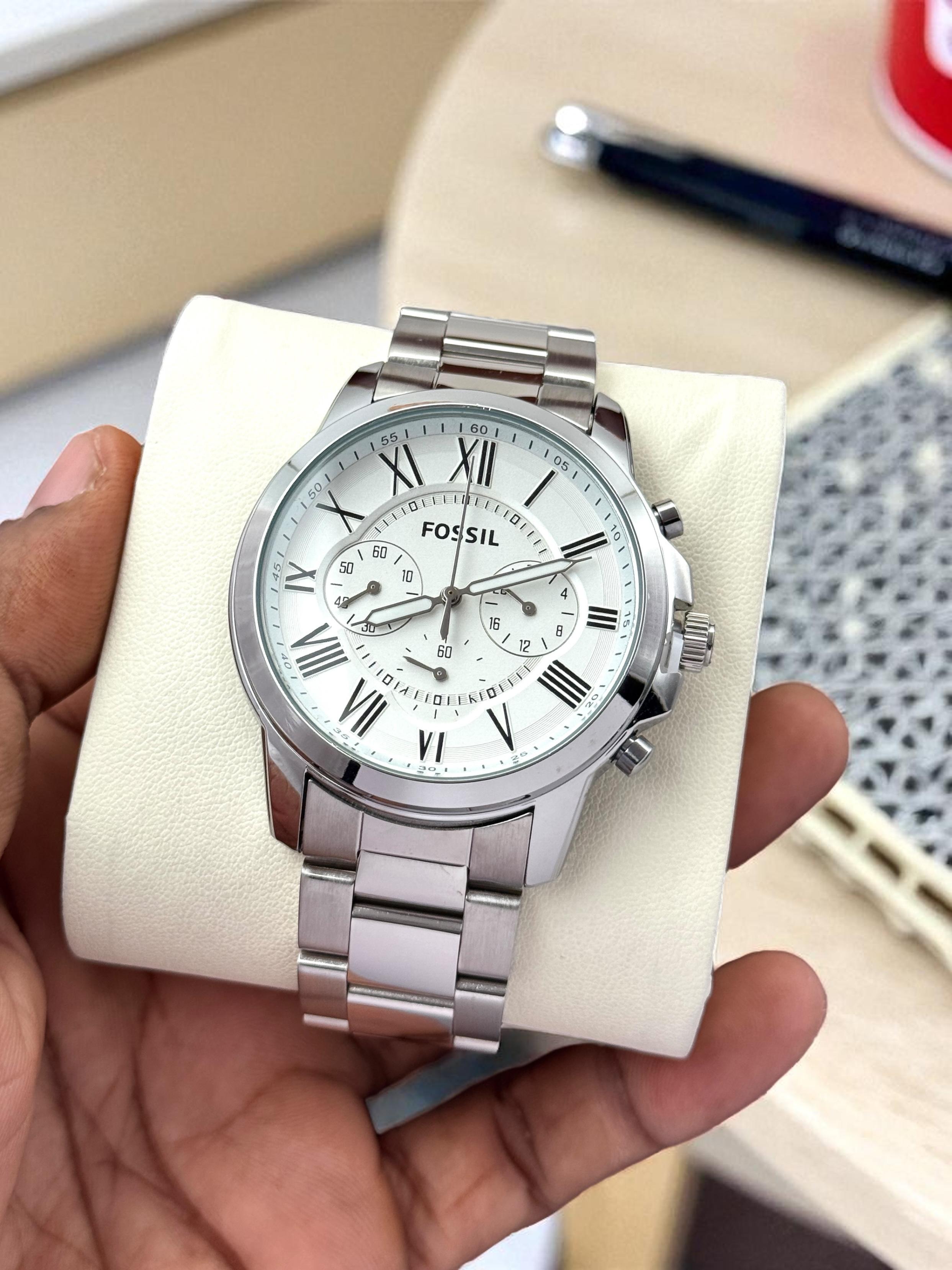 Fossil Crono Metal Mens Watch