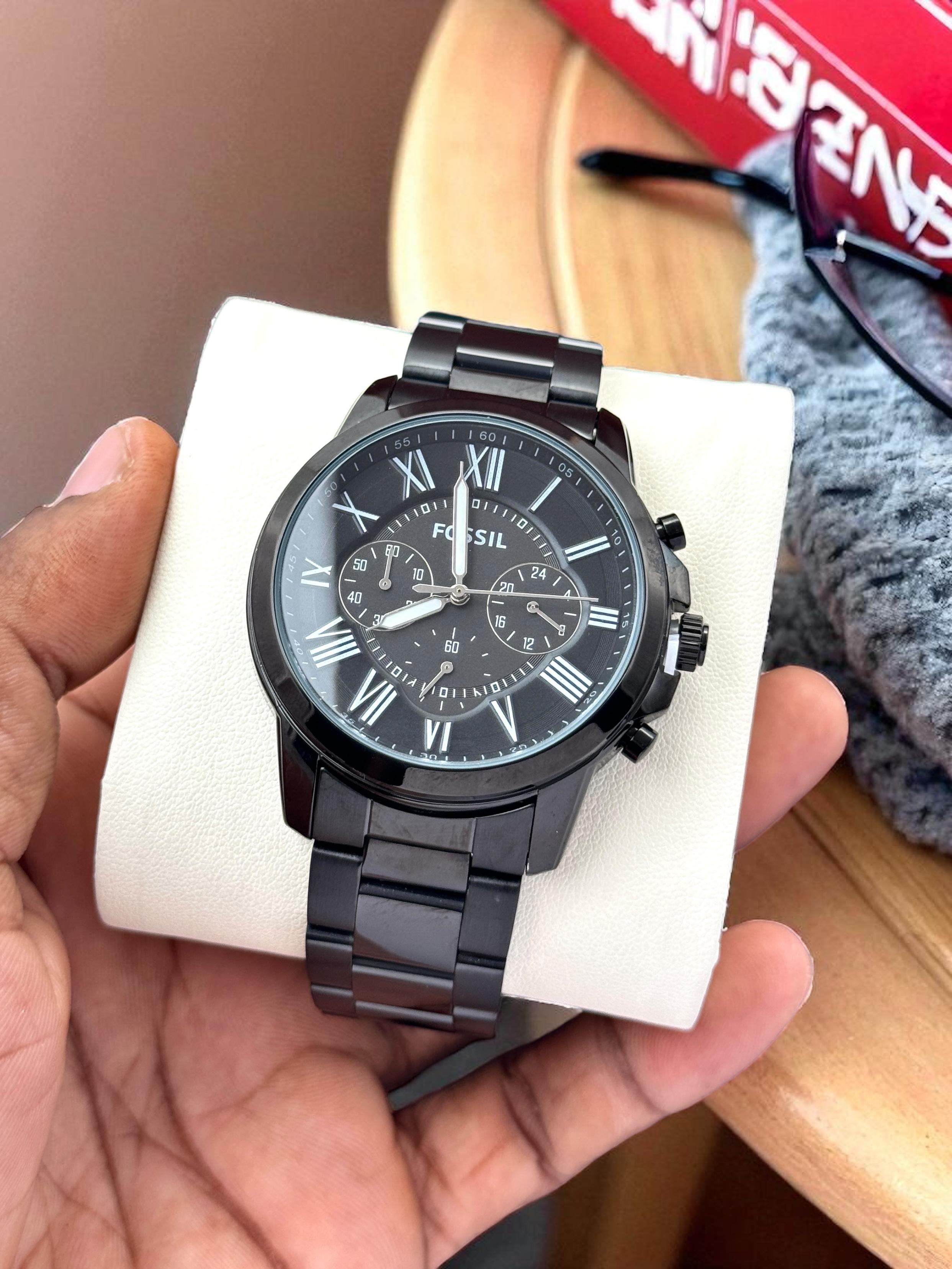 Fossil Crono Metal Mens Watch