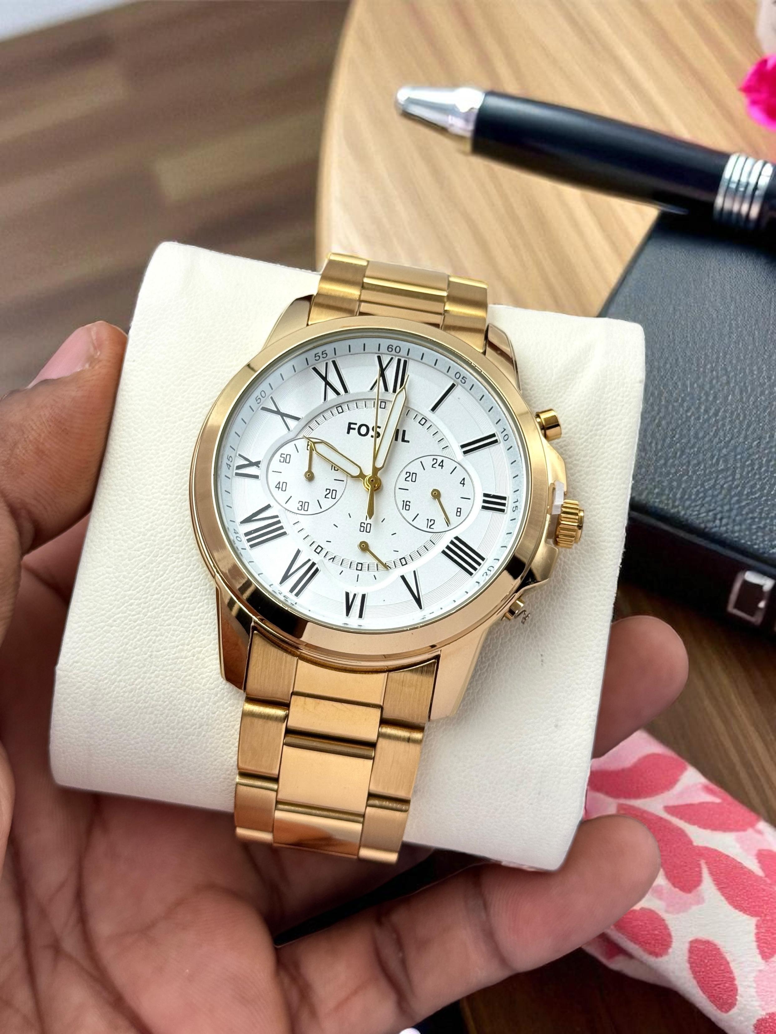 Fossil Crono Metal Mens Watch