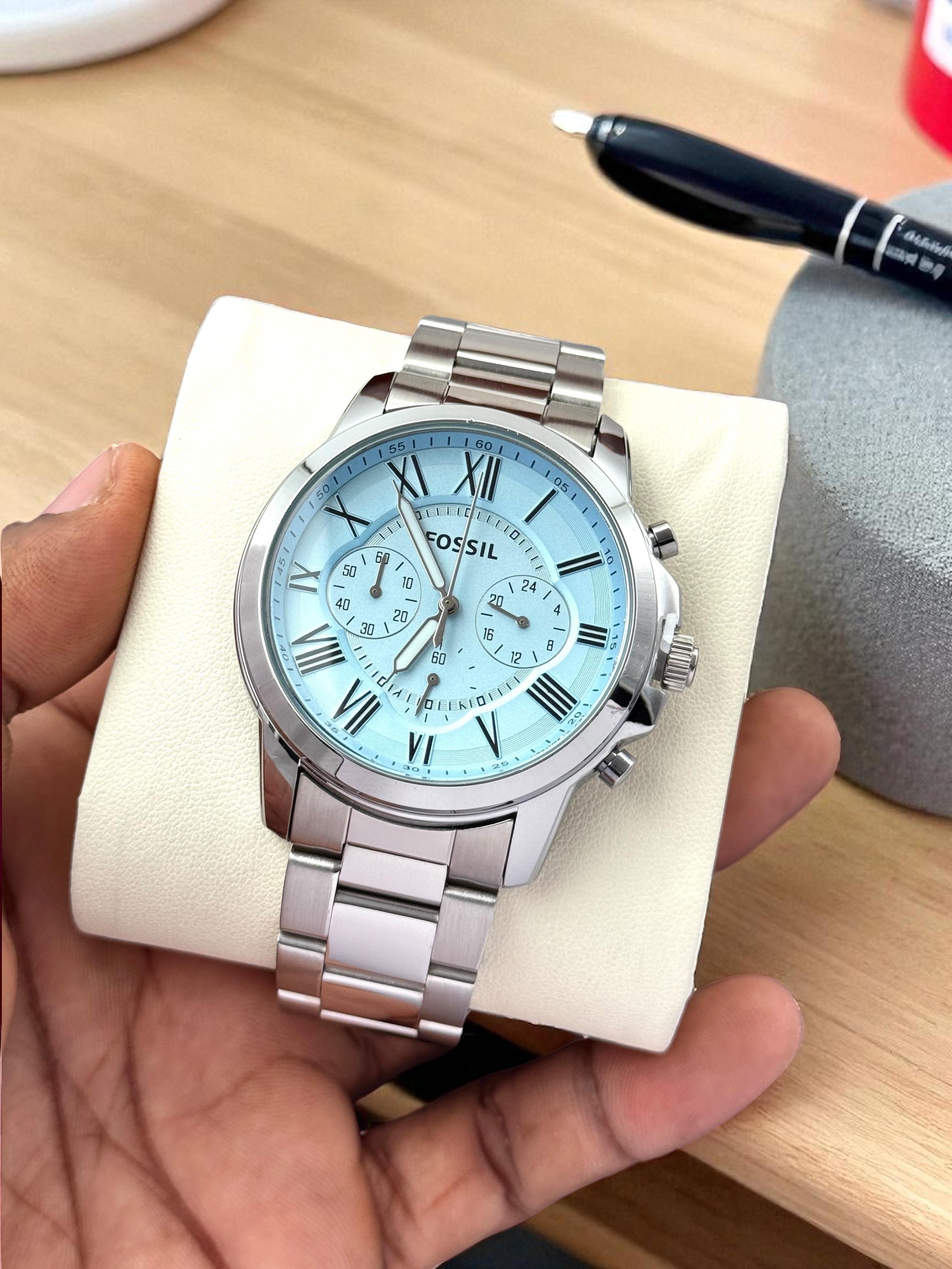 Fossil Crono Metal Mens Watch