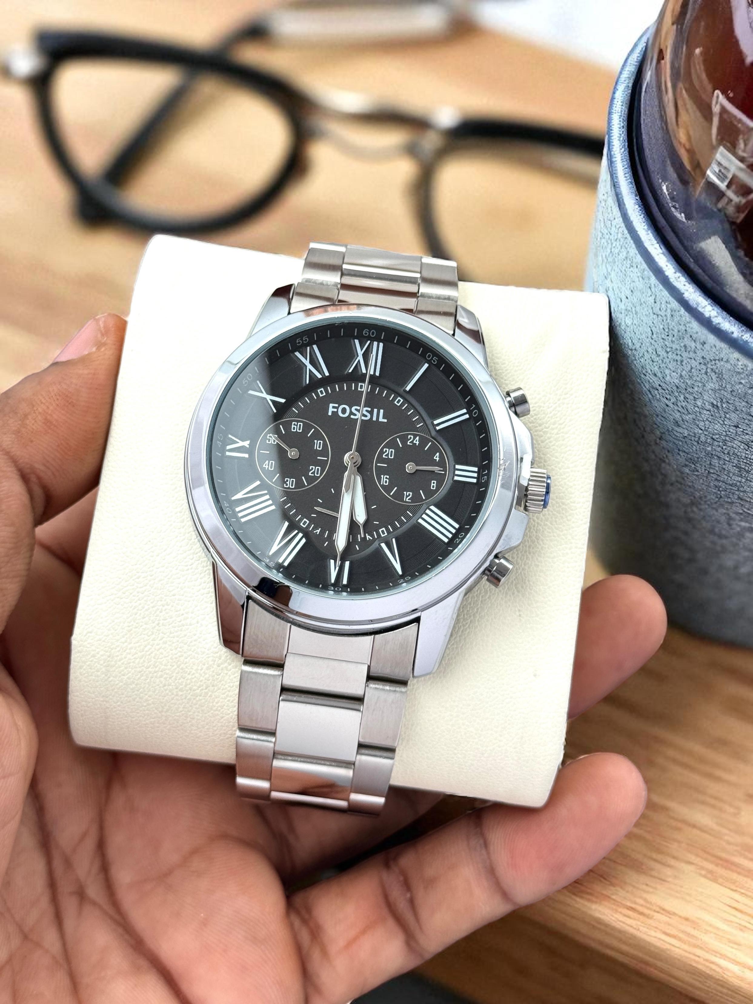 Fossil Crono Metal Mens Watch