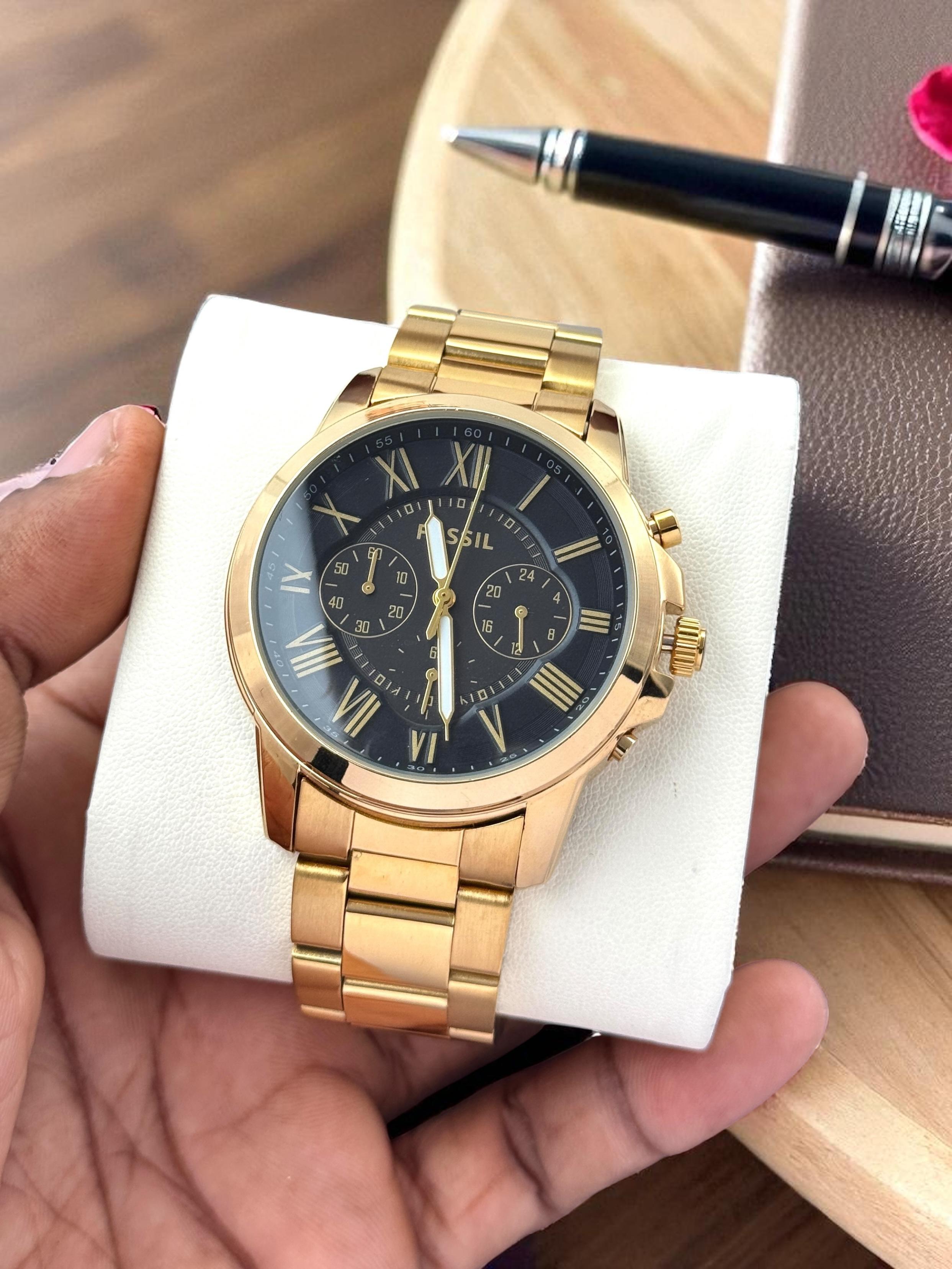 Fossil Crono Metal Mens Watch