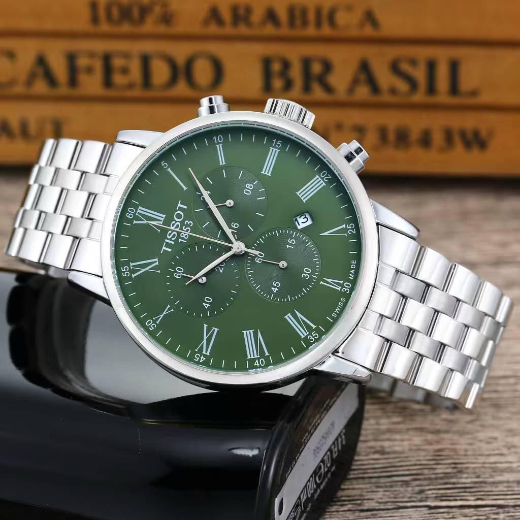 Tissot Crono Metal Mens Watch Roman