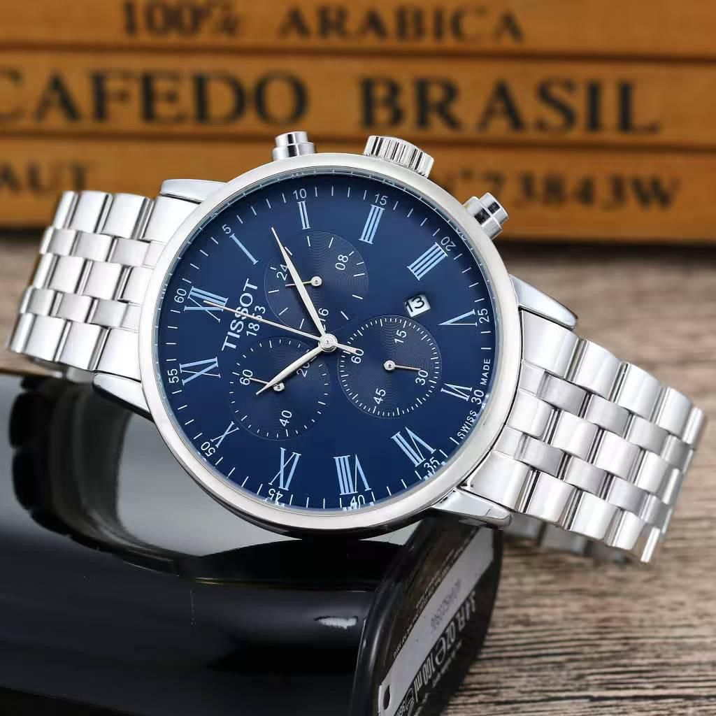 Tissot Crono Metal Mens Watch Roman