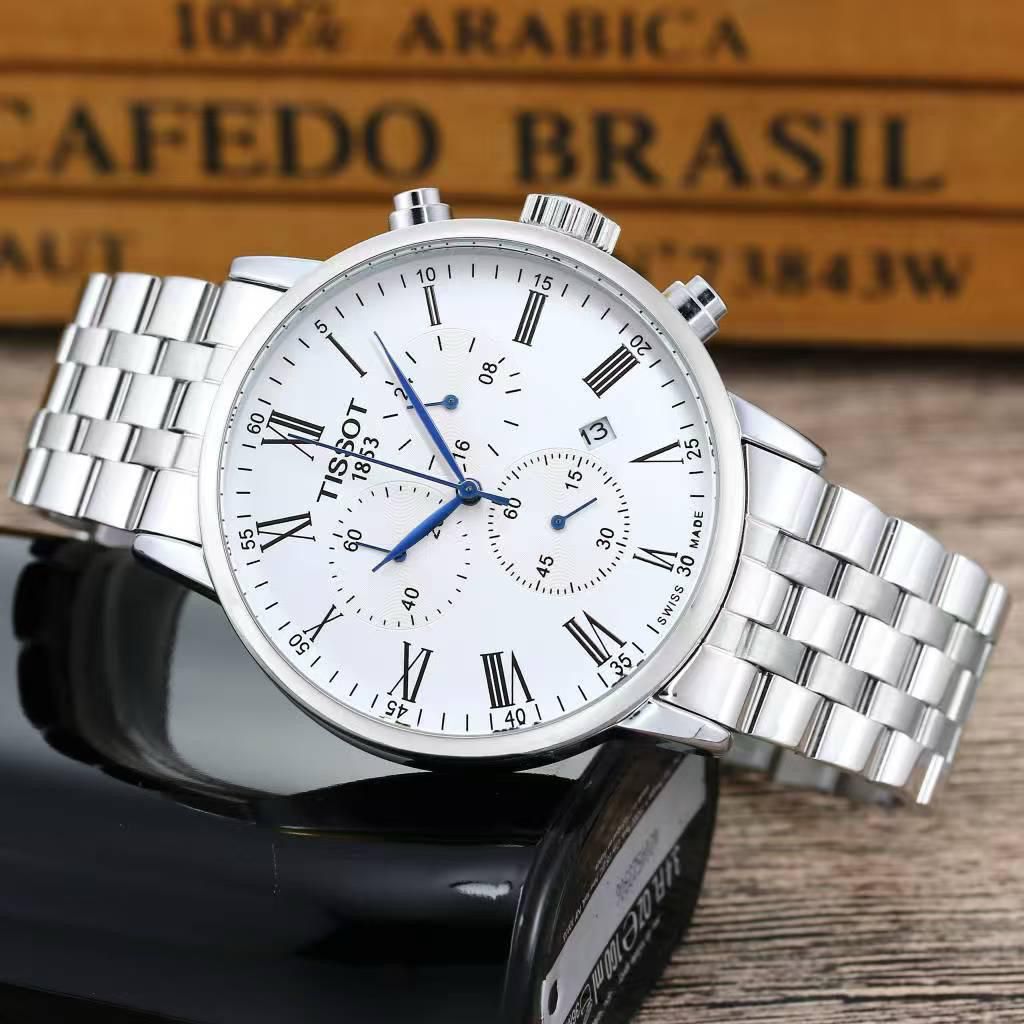 Tissot Crono Metal Mens Watch Roman