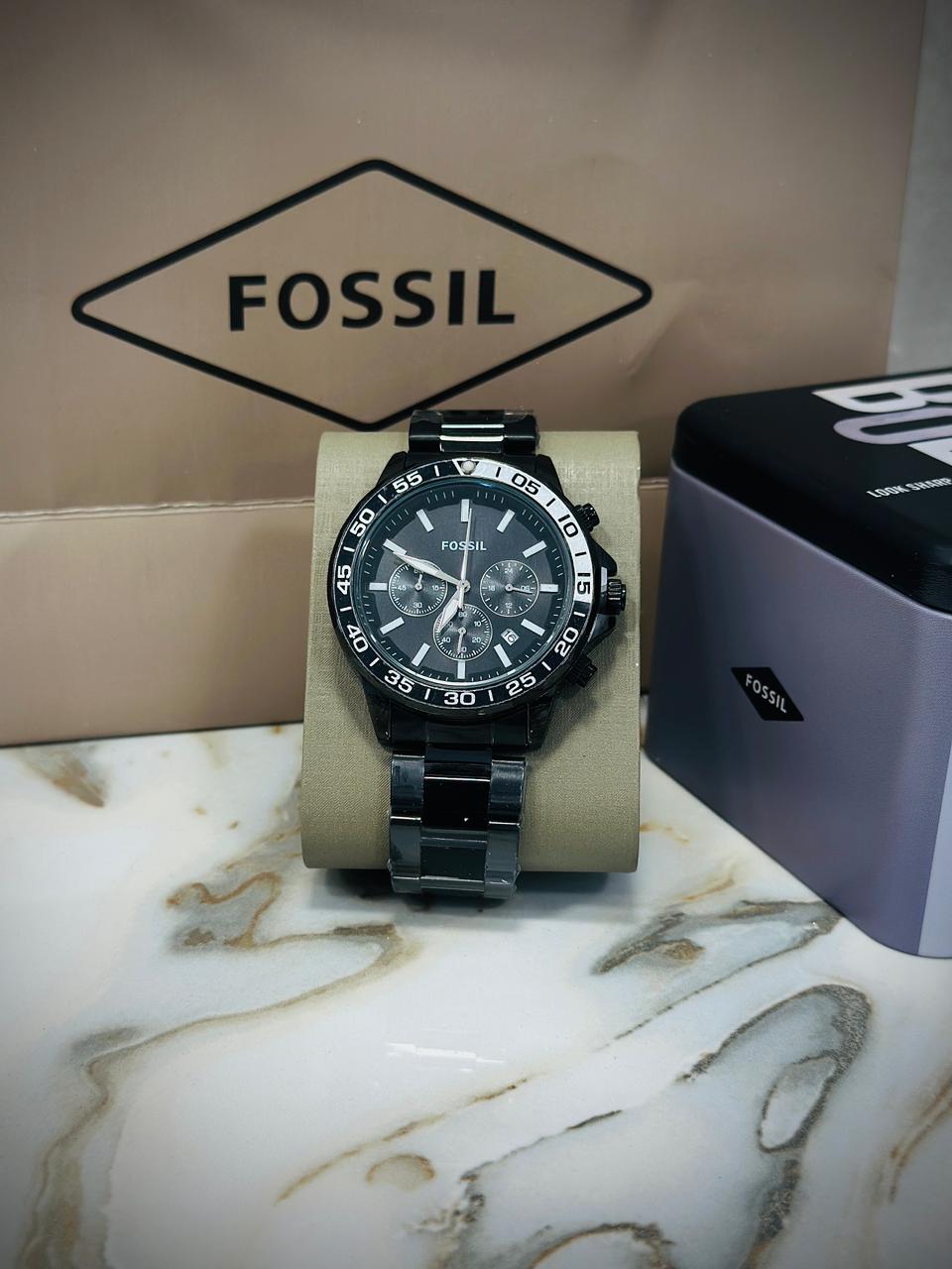 Fossil Crono Metal Men's