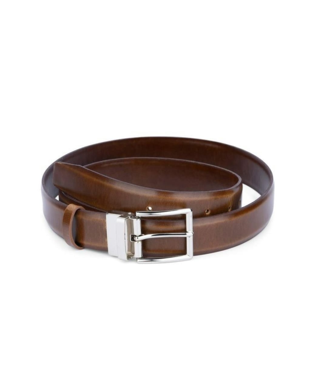 MENS LEATHER BELT BROWN