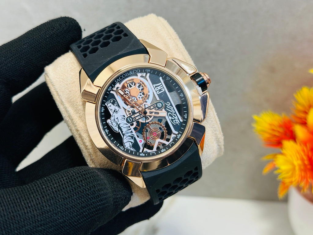 Jacob & Co CR7 silicone Men's Watch