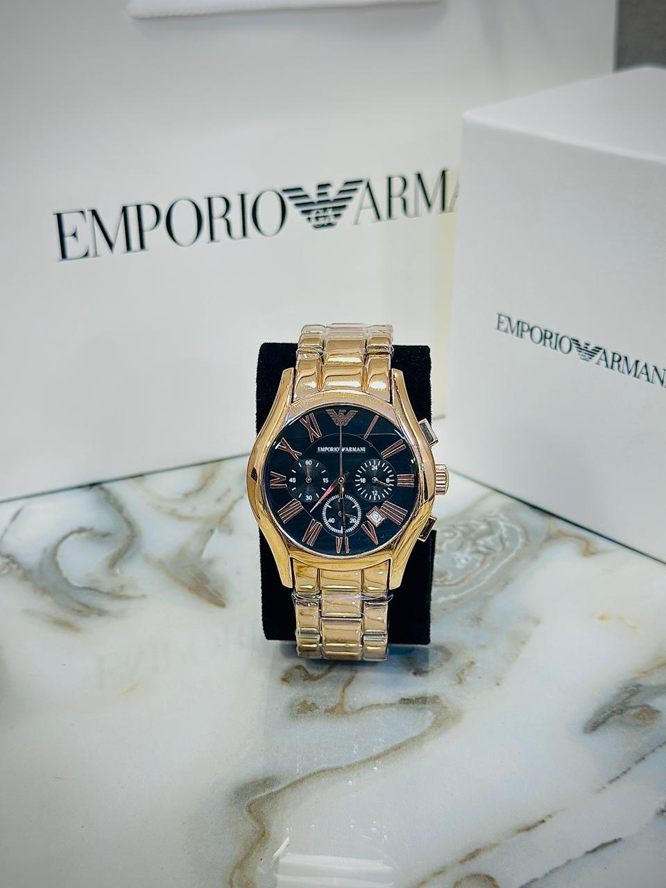 Emporio Armani Crono Metal Man's