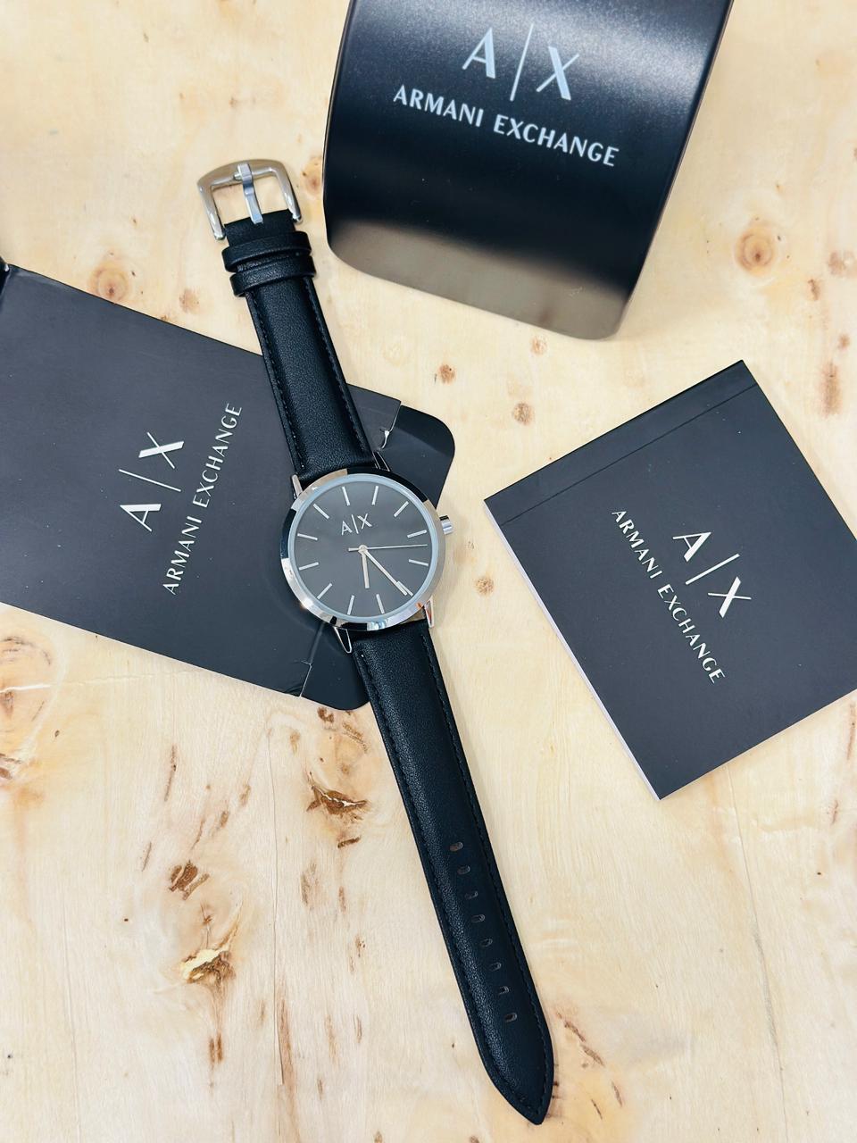 Armani Exchange  Leather Men's