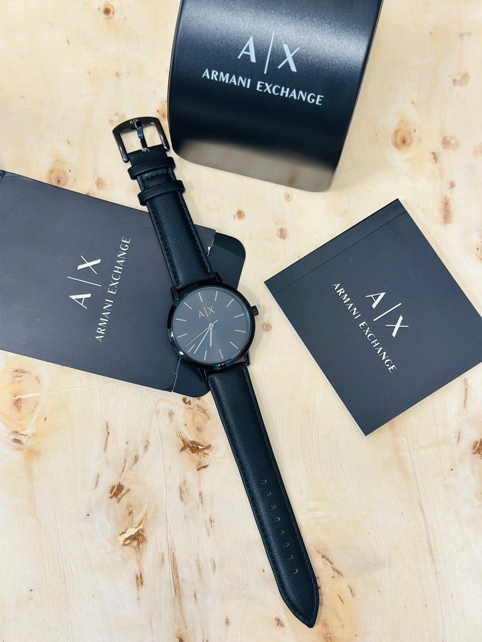 Armani Exchange  Leather Men's