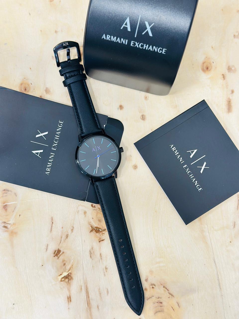 Armani Exchange  Leather Men's