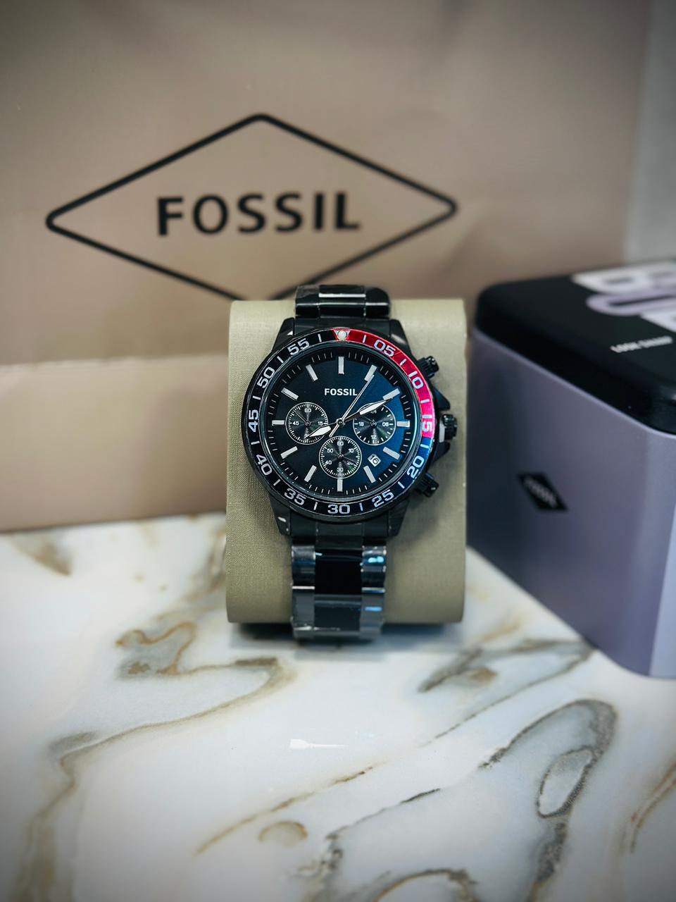 Fossil Crono Metal Men's
