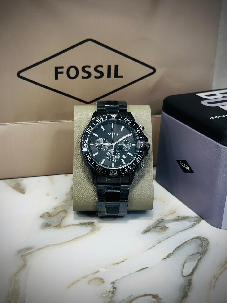 Fossil Crono Metal Men's