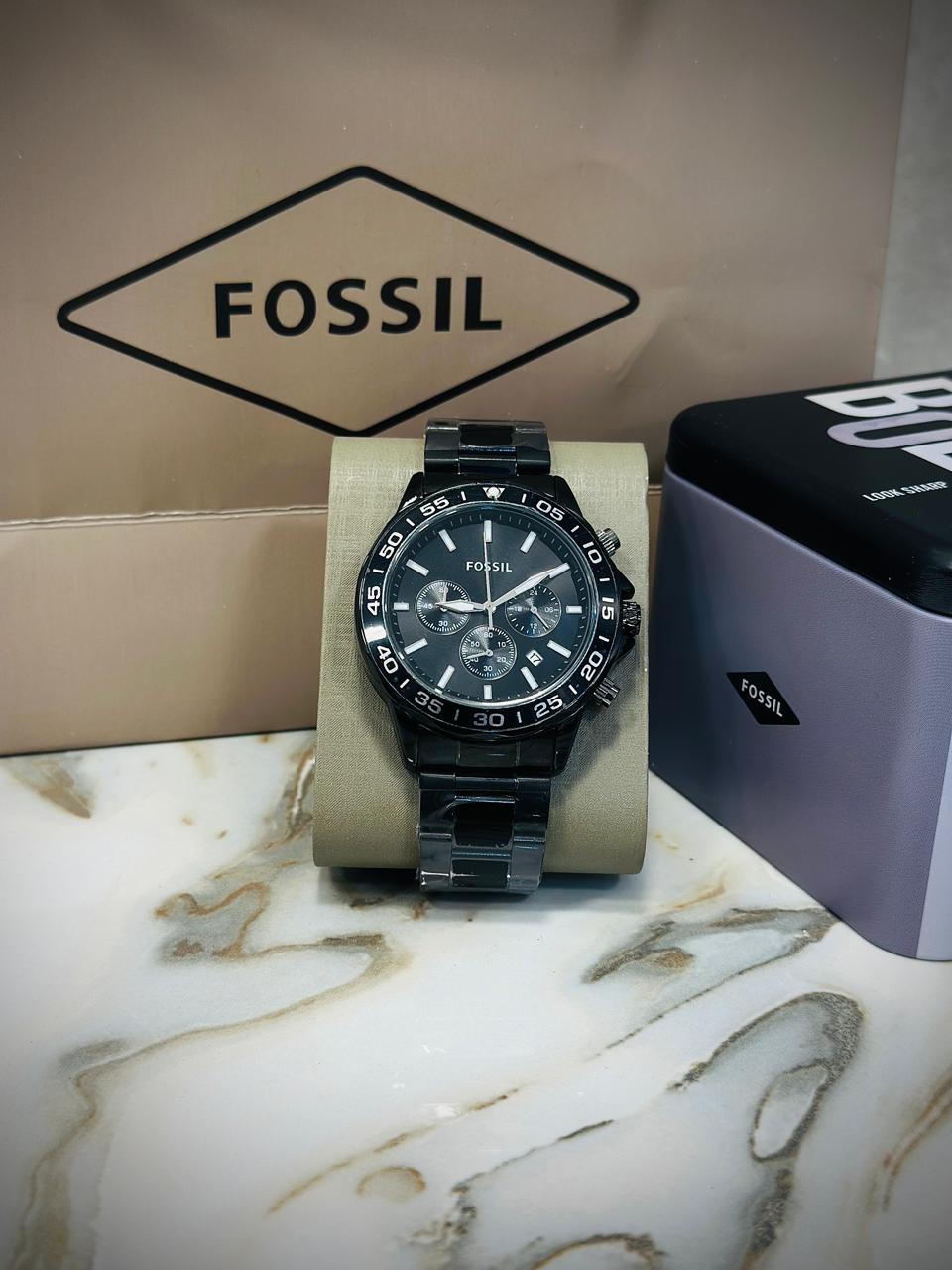 Fossil Crono Metal Men's