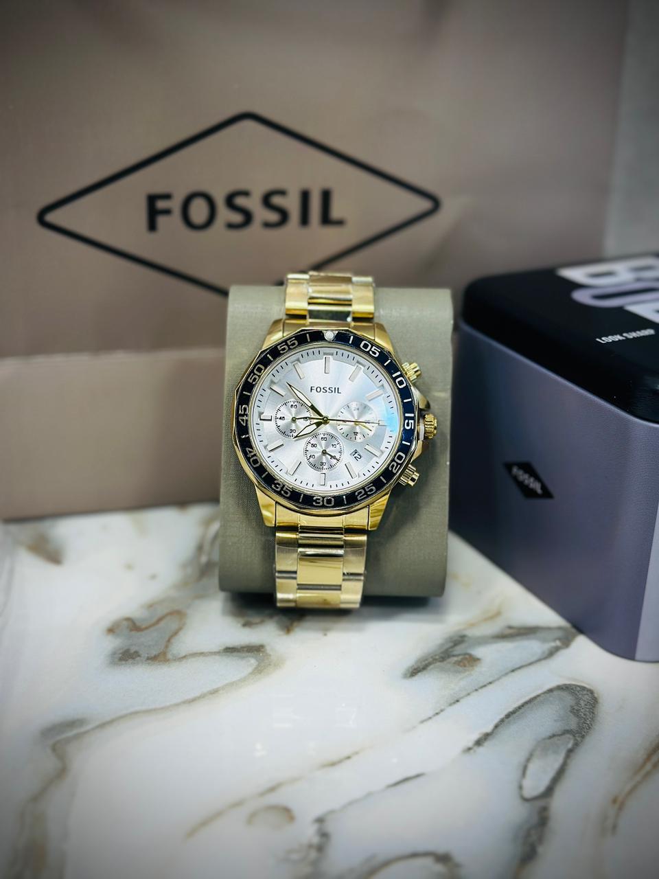 Fossil Crono Metal Men's