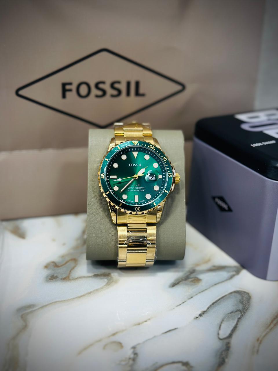 Fossil Crono Metal Men's