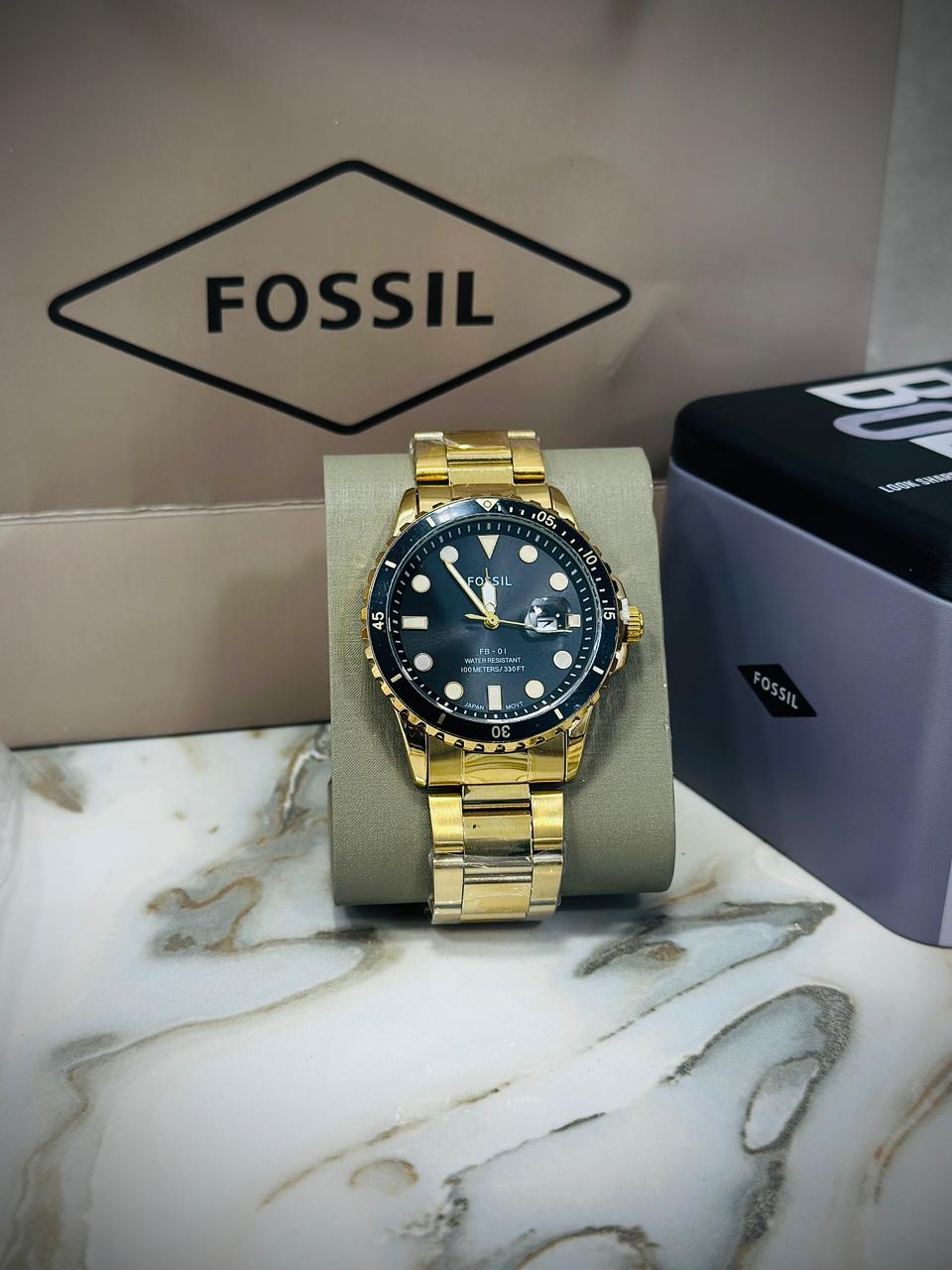 Fossil Crono Metal Men's