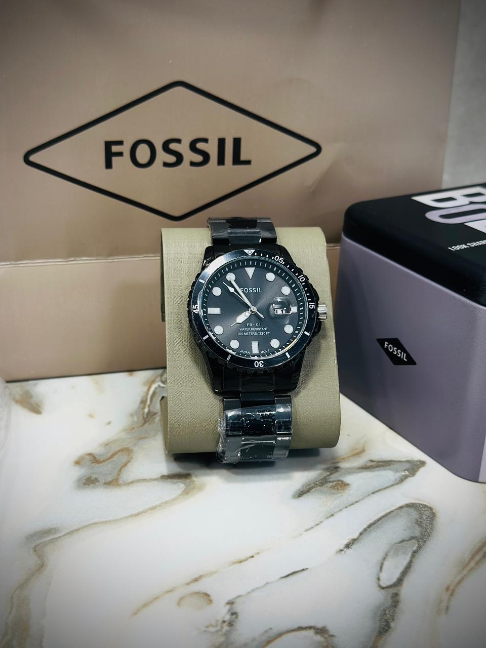 Fossil Crono Metal Men's