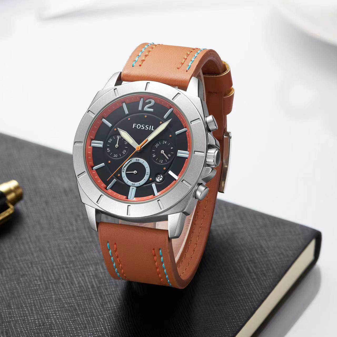 Fossil Crono Leather